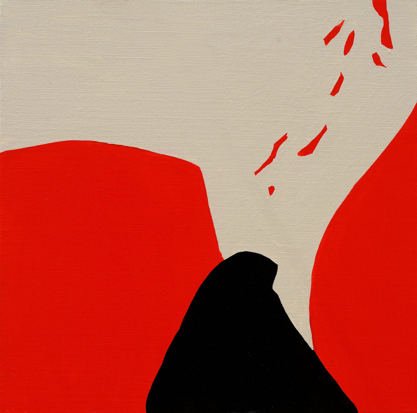From Emotion, Oil, Acrylic on canvas, 318 × 318mm, 2023