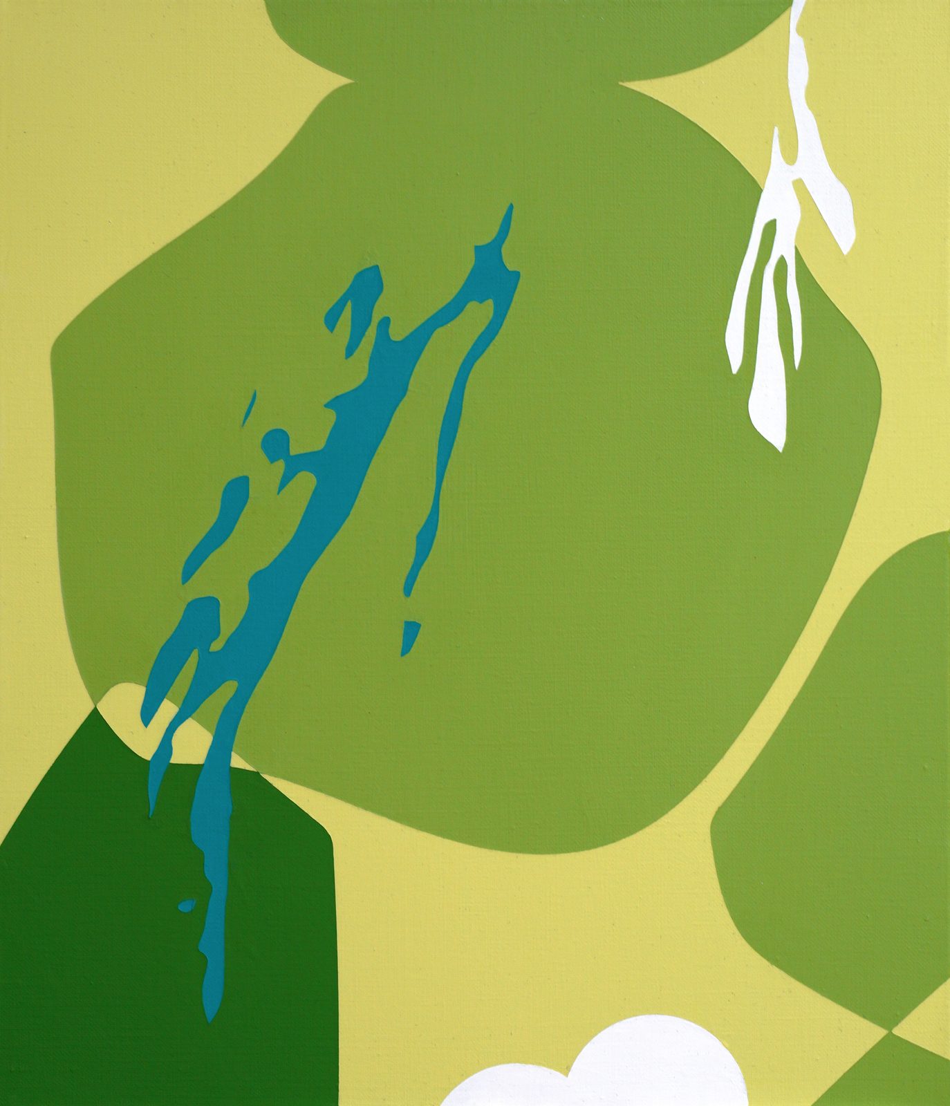 From Emotion, Acrylic on canvas, 530 × 455mm, 2024