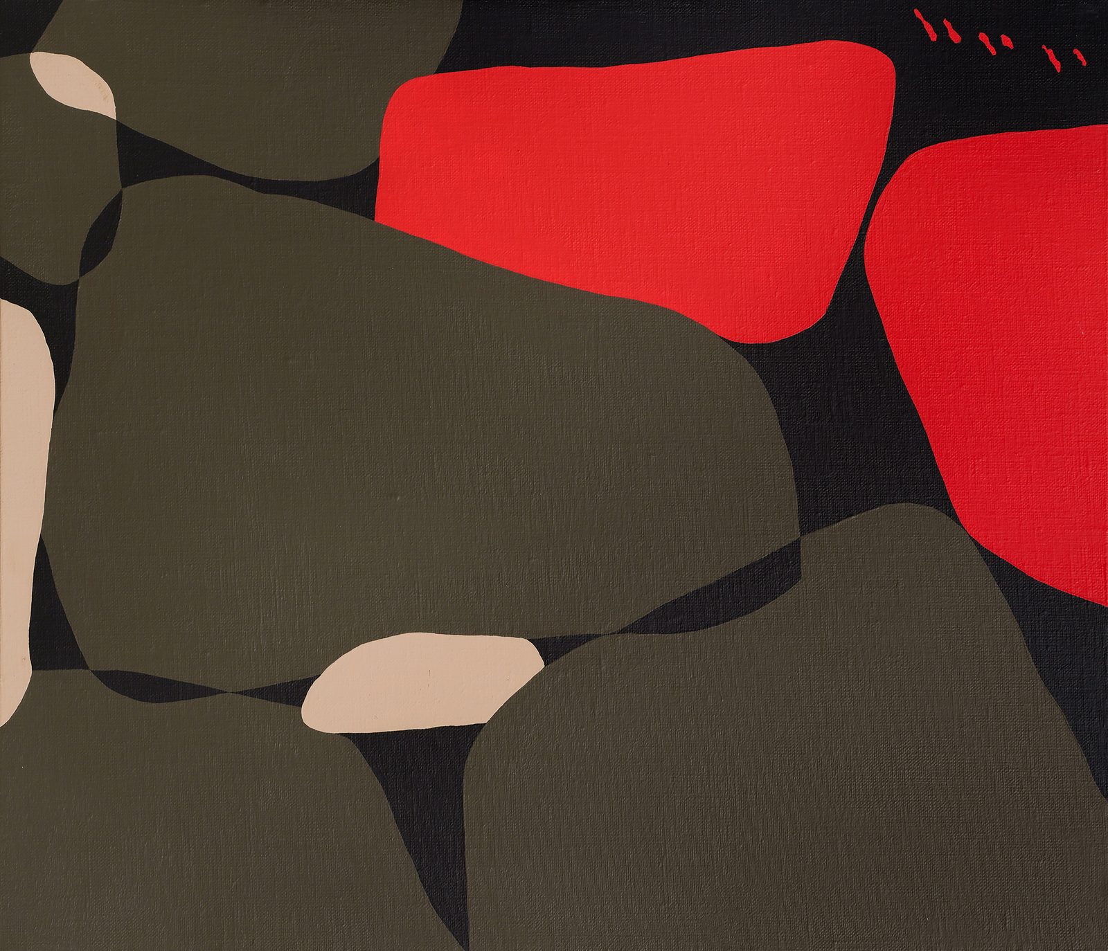 From Emotion, Acrylic on canvas, 455 × 530mm, 2024
