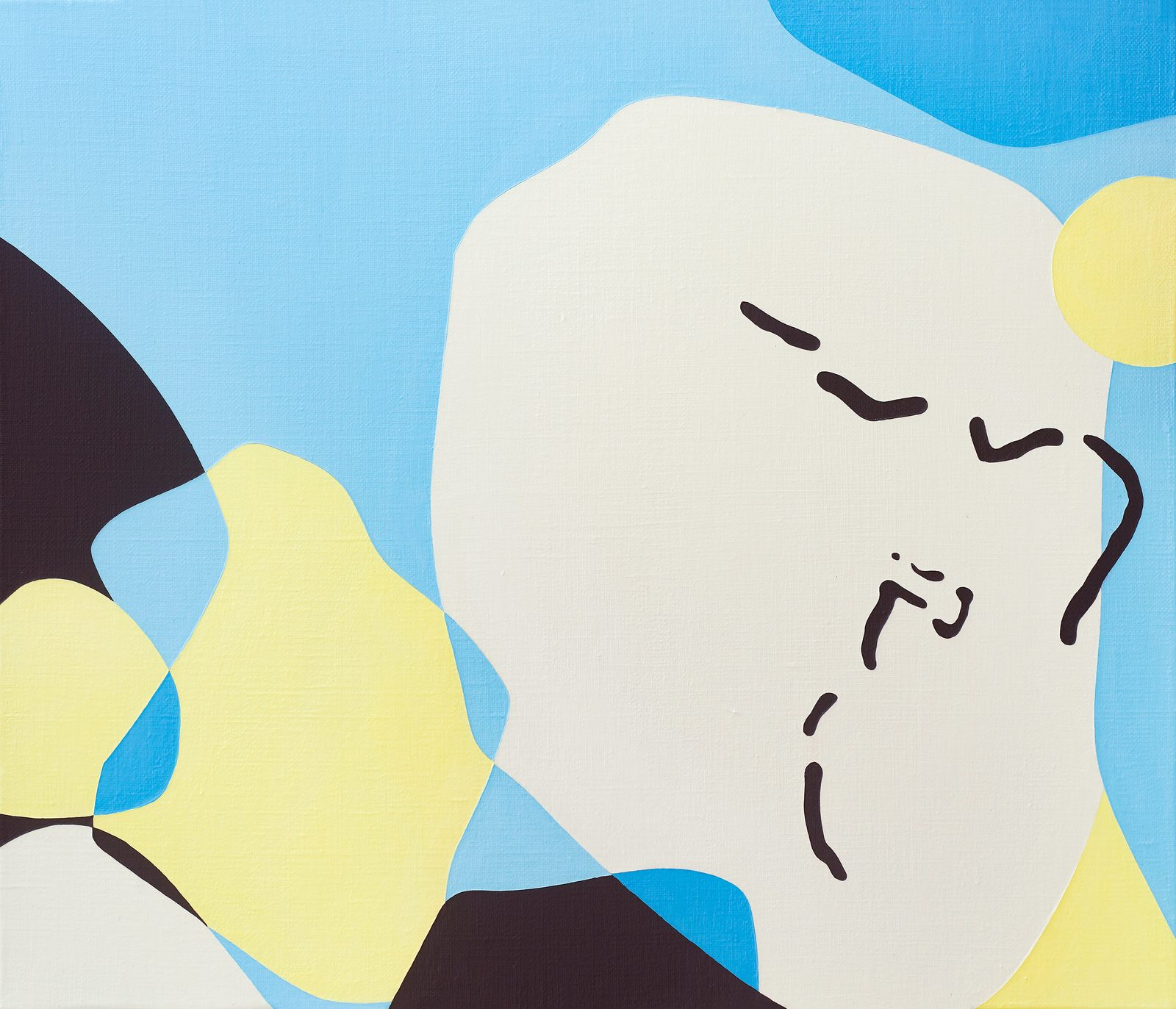 From Emotion, Acrylic on canvas, 455 × 530mm, 2025
