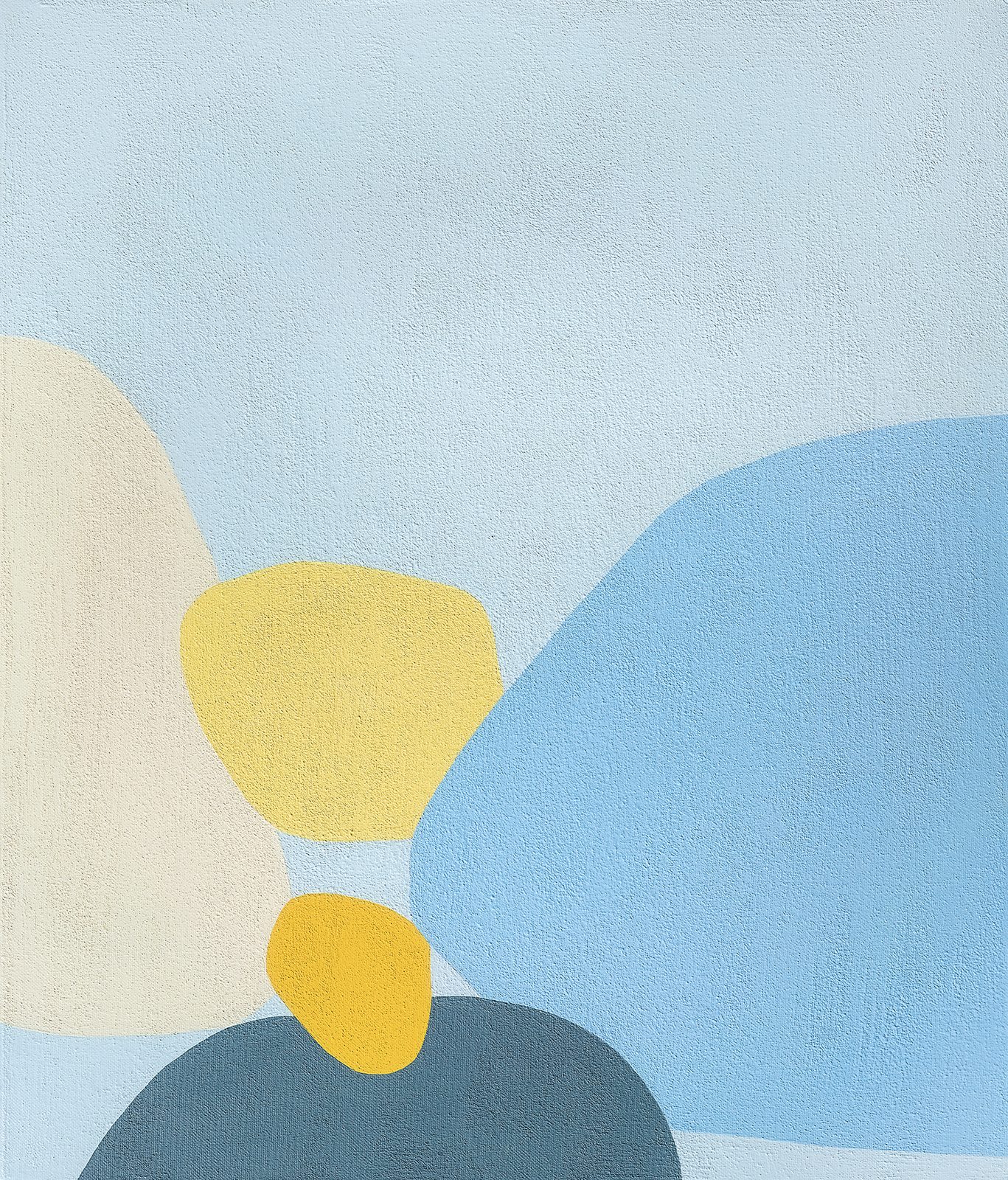 From Emotion, Acrylic on canvas, 530 × 455mm, 2026