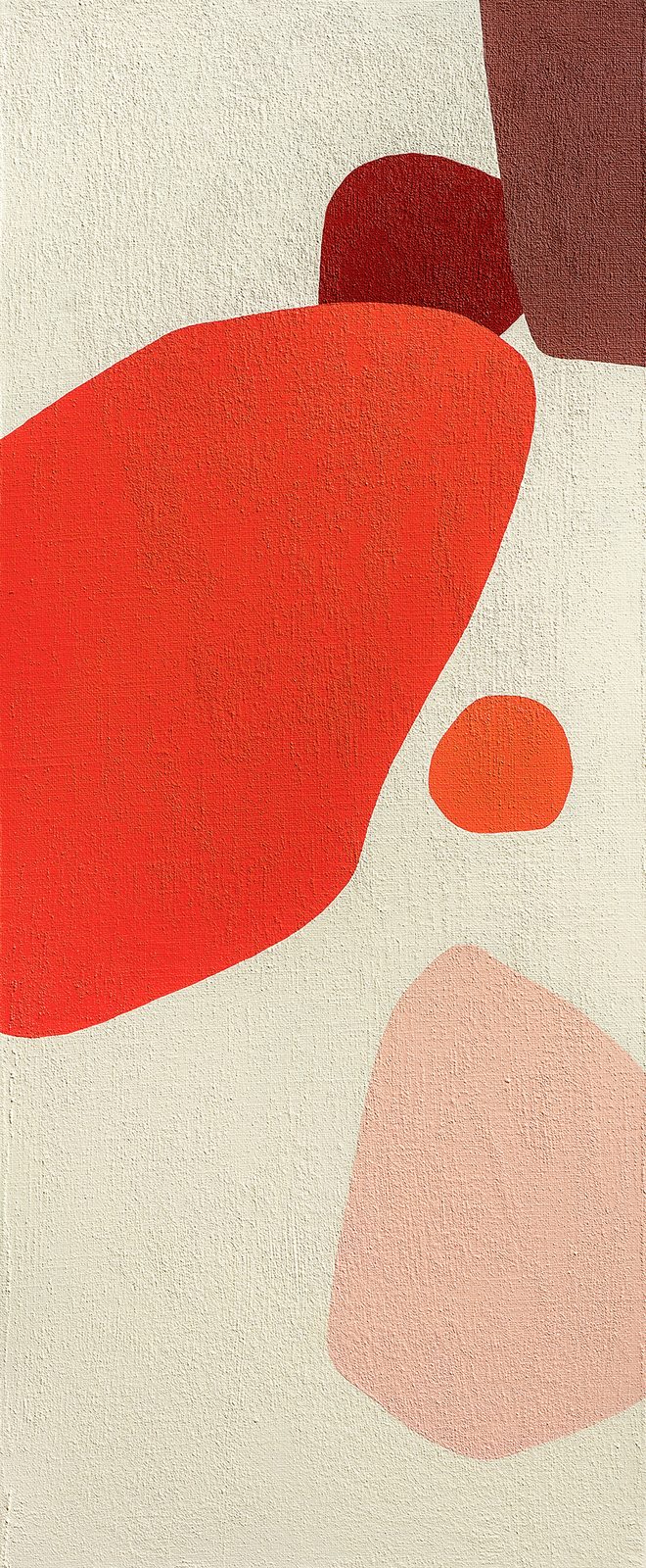 From Emotion, Acrylic on canvas, 727 × 300mm, 2026